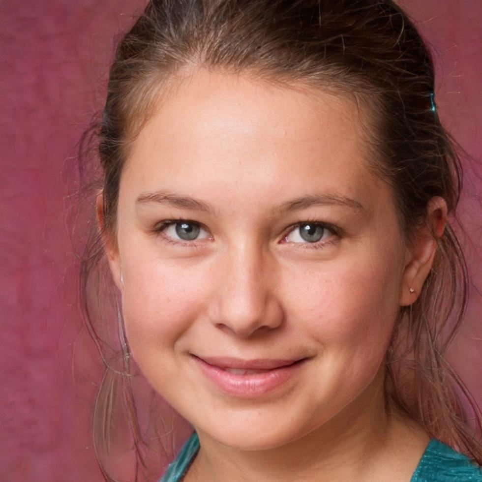 Retrato profesional de instructora de yoga